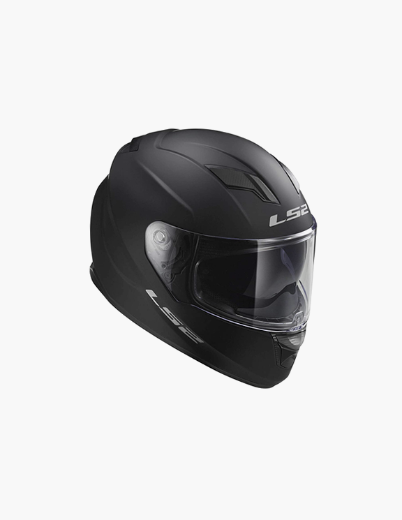 casco para moto negro mate